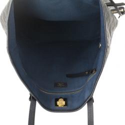 Pre Owned Louis Vuitton Infini Monogram Empreinte Leather Citadine PM Bag 