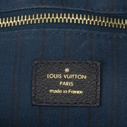 Pre Owned Louis Vuitton Infini Monogram Empreinte Leather Citadine PM Bag 