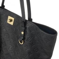 Pre Owned Louis Vuitton Infini Monogram Empreinte Leather Citadine PM Bag 