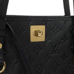 Pre Owned Louis Vuitton Infini Monogram Empreinte Leather Citadine PM Bag 