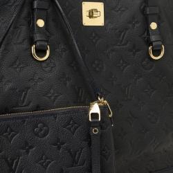 Pre Owned Louis Vuitton Infini Monogram Empreinte Leather Citadine PM Bag 