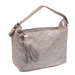 Pre Owned Louis Vuitton Shimmer Monogram Leather Halo Bag