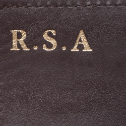 مملوكة مسبقًا Louis Vuitton Terre D'Ombre Vernis Monogram Sarah Continental Wallet