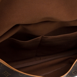 Pre Owned Louis Vuitton Monogram Canvas Saumur 35 Messenger Bag