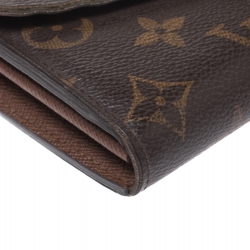 مملوكة مسبقًا Louis Vuitton Monogram Canvas Sarah Wallet