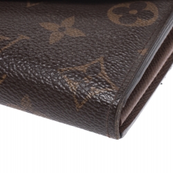 مملوكة مسبقًا Louis Vuitton Monogram Canvas Sarah Wallet