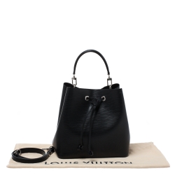 Pre Owned حقيبة لوي فيتون نيون جلد أيبي سوداء