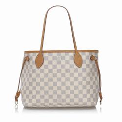 Louis Vuitton Damier Azur Canvas Neverfull PM Bag