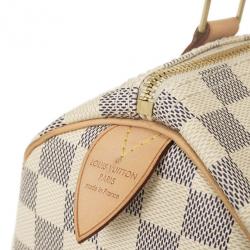 Pre Owned Louis Vuitton Damier Azur Speedy 30 