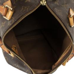 Pre Owned Louis Vuitton Monogram Speedy 25