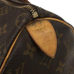 Pre Owned Louis Vuitton Monogram Speedy 25