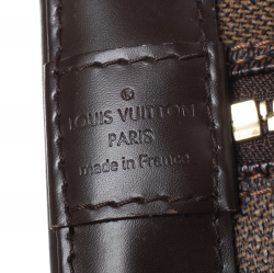 Pre Owned Louis Vuitton Damier Ebene Canvas Alma PM Bag