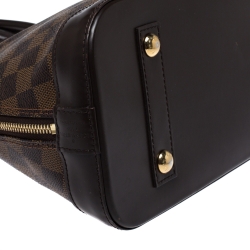 Pre Owned Louis Vuitton Damier Ebene Canvas Alma PM Bag