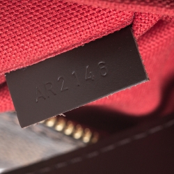 Pre Owned Louis Vuitton Damier Ebene Duomo Bag