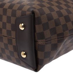 Pre Owned Louis Vuitton Damier Ebene Duomo Bag