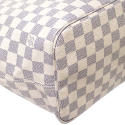 Louis Vuitton Damier Azur Canvas Neverfull MM Bag