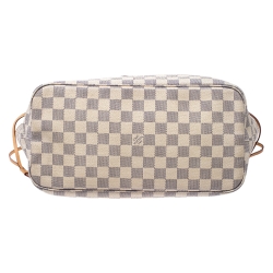 Louis Vuitton Damier Azur Canvas Neverfull MM Bag