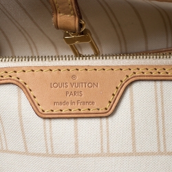 Louis Vuitton Damier Azur Canvas Neverfull MM Bag