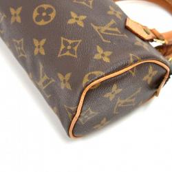 Pre Owned Louis Vuitton Monogram Canvas Mini Speedy Sac HL 