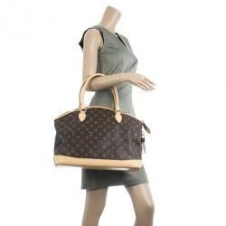 Pre Owned Louis Vuitton Monogram Lockit GM