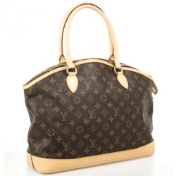 Pre Owned Louis Vuitton Monogram Lockit GM