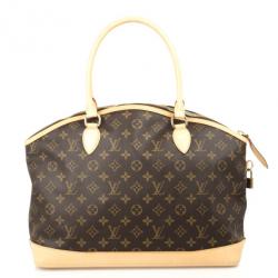 Pre Owned Louis Vuitton Monogram Lockit GM