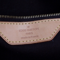 Pre Owned Louis Vuitton Amarante Monogram Vernis Brea MM Bag