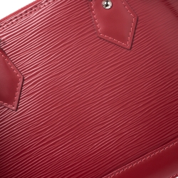 Pre Owned Louis Vuitton Rubis Epi Leather Alma BB Bag