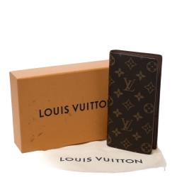 Louis Vuitton Monogram Canvas Brazza Wallet