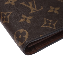 Louis Vuitton Monogram Canvas Brazza Wallet