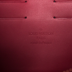 Pre Owned Louis Vuitton Pomme D'Amour Monogram Vernis Rossmore MM Bag