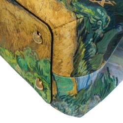 Pre Owned حقيبة لوي فيتون مونتيغن MM فان جوخ جلد متعددة الألوان