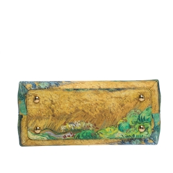 Pre Owned حقيبة لوي فيتون مونتيغن MM فان جوخ جلد متعددة الألوان