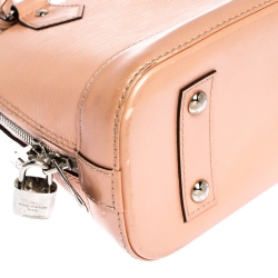 Pre Owned Louis Vuitton Poppy Epi Leather Alma BB Bag