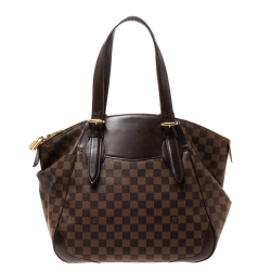 Pre Owned Louis Vuitton Damier Ebene Canvas Verona GM Bag