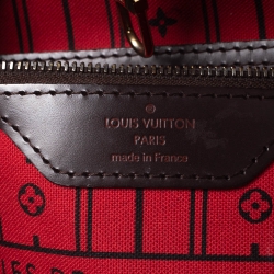 Louis Vuitton Damier Ebene Canvas Neverfull MM Bag