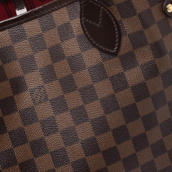 Louis Vuitton Damier Ebene Canvas Neverfull MM Bag