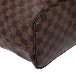Louis Vuitton Damier Ebene Canvas Neverfull MM Bag
