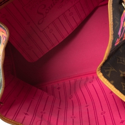 Louis Vuitton Monogram Canvas Limited Edition Stephen Sprouse Roses Neverfull MM Bag