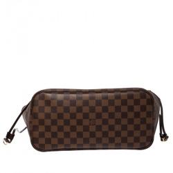 Pre Owned Louis Vuitton Damier Ebene Canvas Neverfull MM Bag