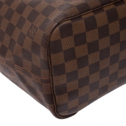 Pre Owned Louis Vuitton Damier Ebene Canvas Neverfull MM Bag