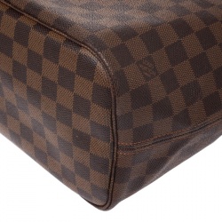 Pre Owned Louis Vuitton Damier Ebene Canvas Neverfull MM Bag