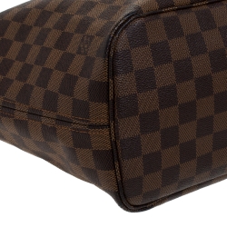 Louis Vuitton Damier Ebene Canvas Neverfull MM Bag