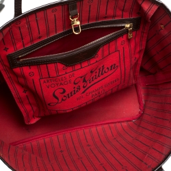 Louis Vuitton Damier Ebene Canvas Neverfull MM Bag