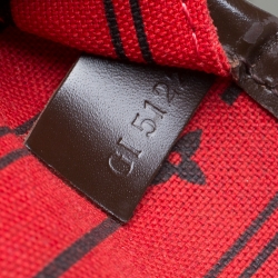 Louis Vuitton Damier Ebene Canvas Neverfull MM Bag