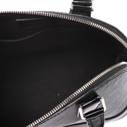 Pre Owned Louis Vuitton Black Electric Epi Leather Alma BB Bag
