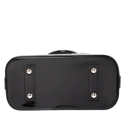 Pre Owned Louis Vuitton Black Electric Epi Leather Alma BB Bag