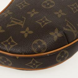 Pre Owned Louis Vuitton Monogram Canvas Croissant PM Bag