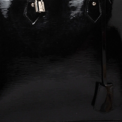 مملوكة مسبقًا حقيبة لوي فيتون ألما جلد أيبي أليكتريك سوداء GM