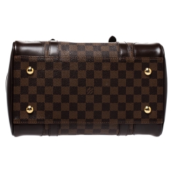 Pre Owned Louis Vuitton Damier Ebene Canvas Berkeley Bag
